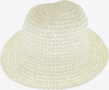 HALLHUBER Hat & Cap in 56 in White: front