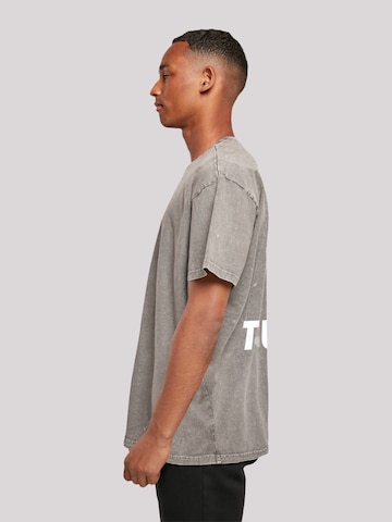 F4NT4STIC Shirt 'Tupac Shakur Praying' in Grey