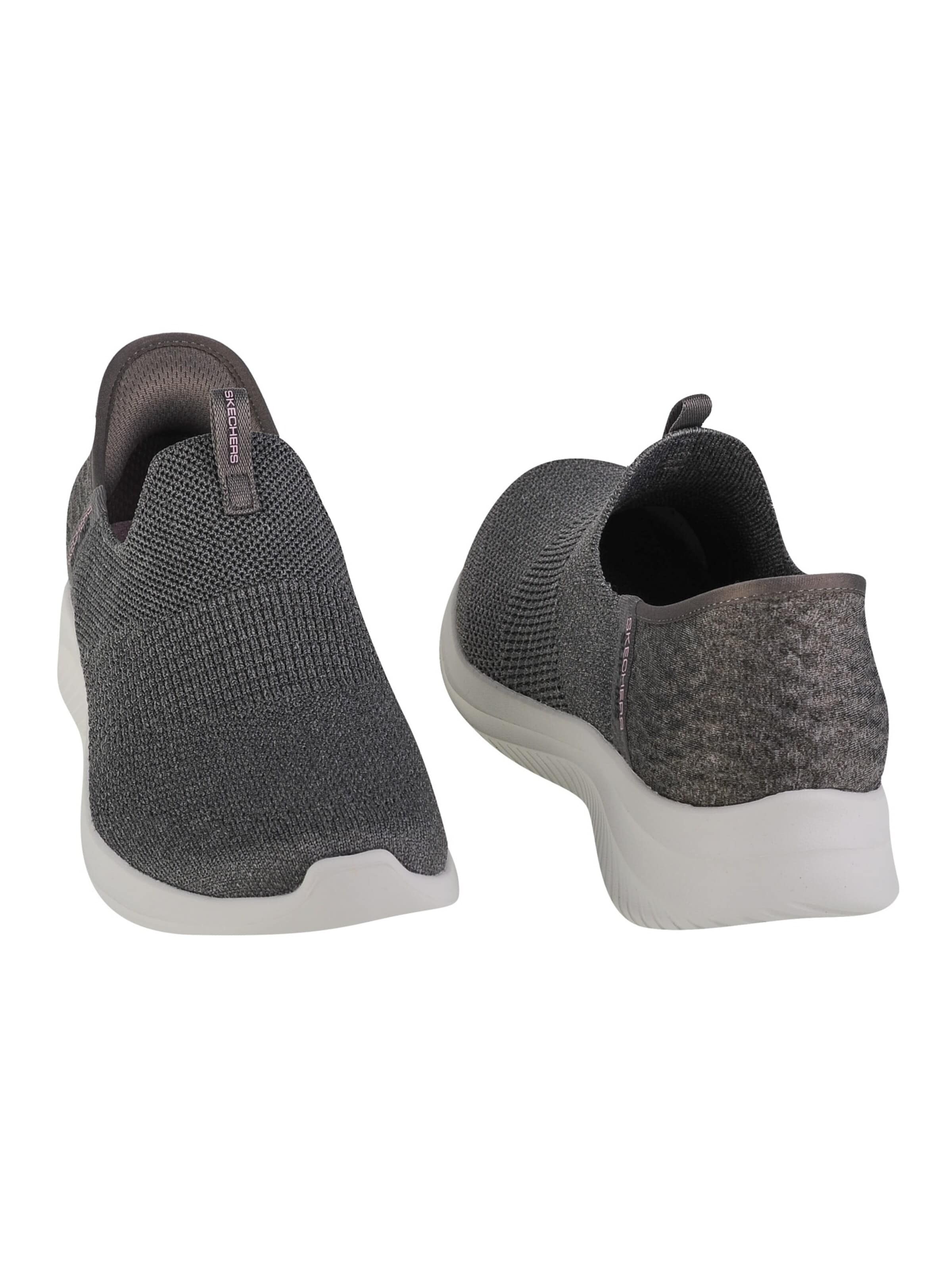 SKECHERS Slip-on 'Slip-Ins Ultra Flex 3.0 Smooth Step' in Grey
