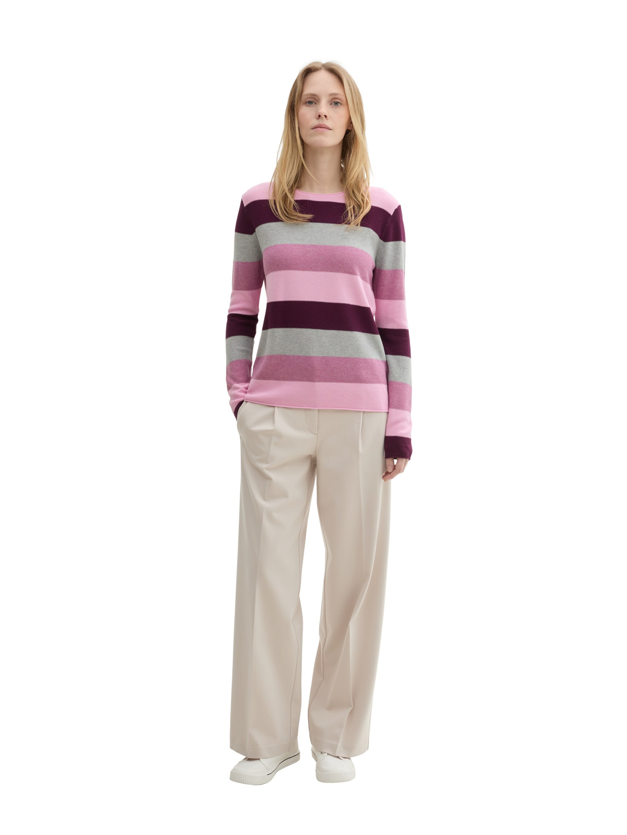 Pull-over TOM TAILOR en rose