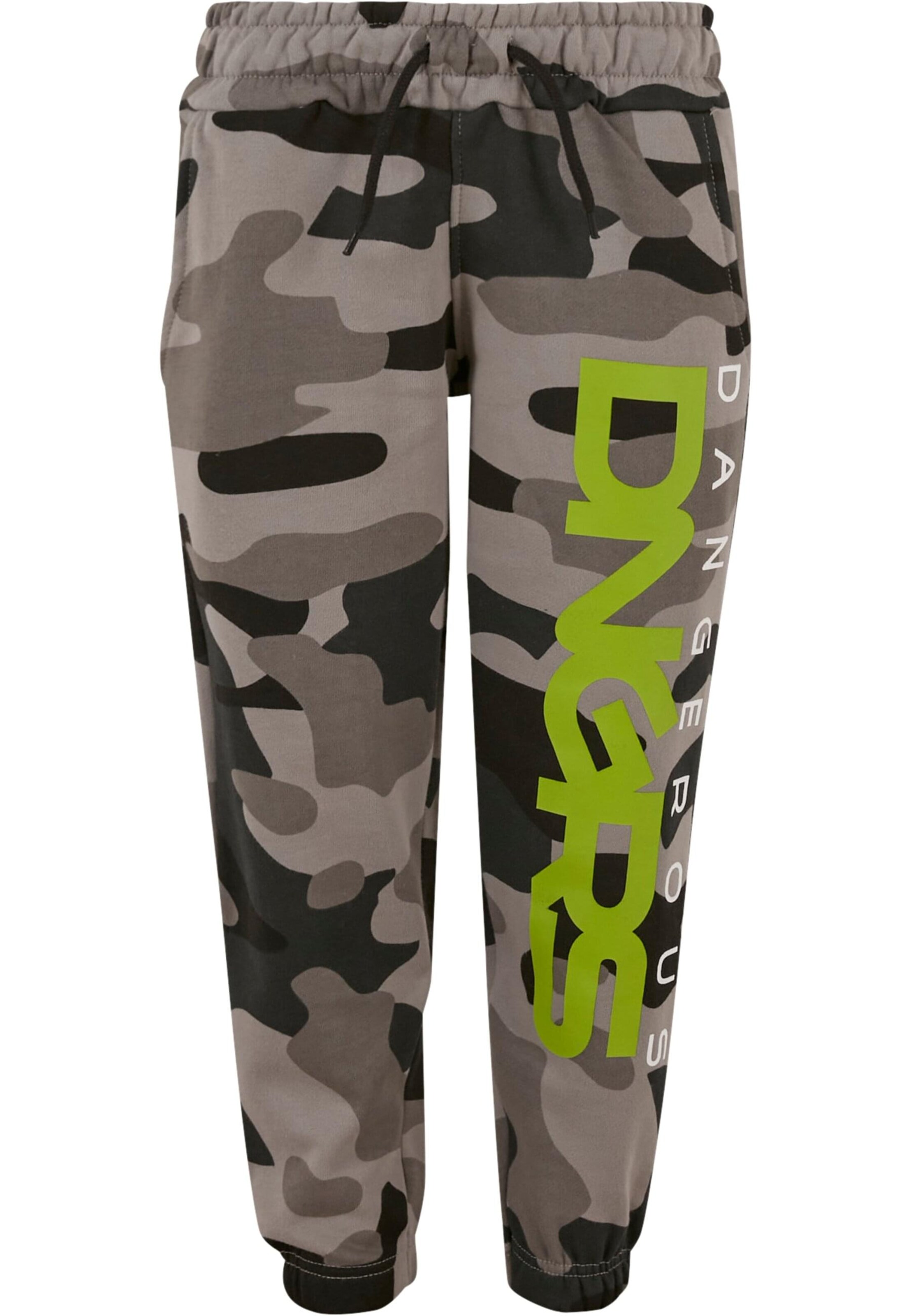 Dangerous DNGRS Tapered Hose 'Classic' in Grau: Vorderseite