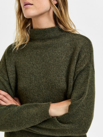 SELECTED FEMME Gebreide jurk 'Mola' in Groen