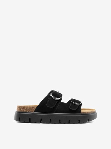 Sandales 'Damen-Plateausandalen mit Keilabsatz und Fußgewölbeunterstützung' Dream Pairs en noir