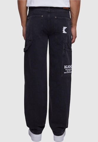 Karl Kani Regular Cargo Jeans in Black