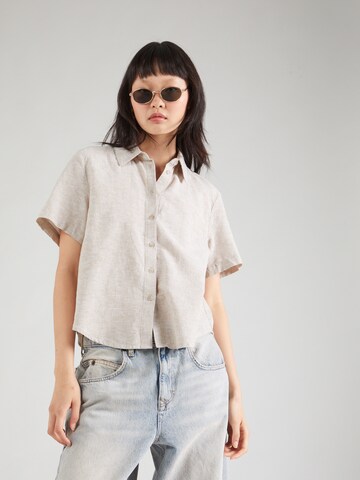 Monki - Blusa en beige: frente
