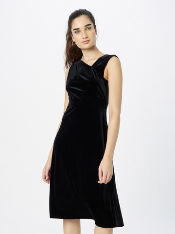 Robe Vera Mont en noir : devant