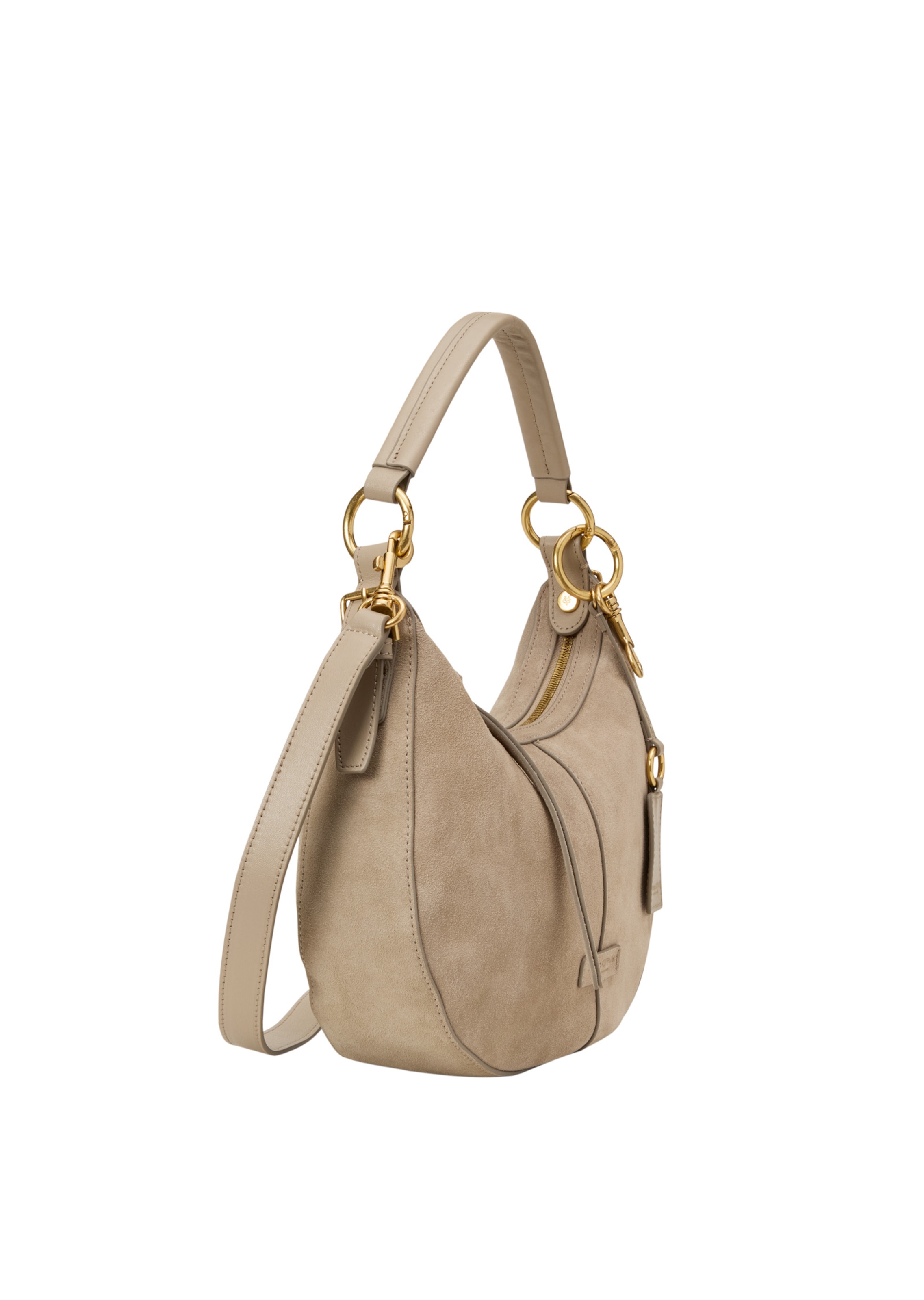 Marc O'Polo Shoulder bag 'Pernille ' in Beige: side