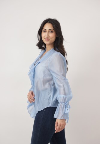 Elara Bluse i blå