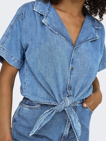 ONLY Blouse 'ONLPaula' in Blauw