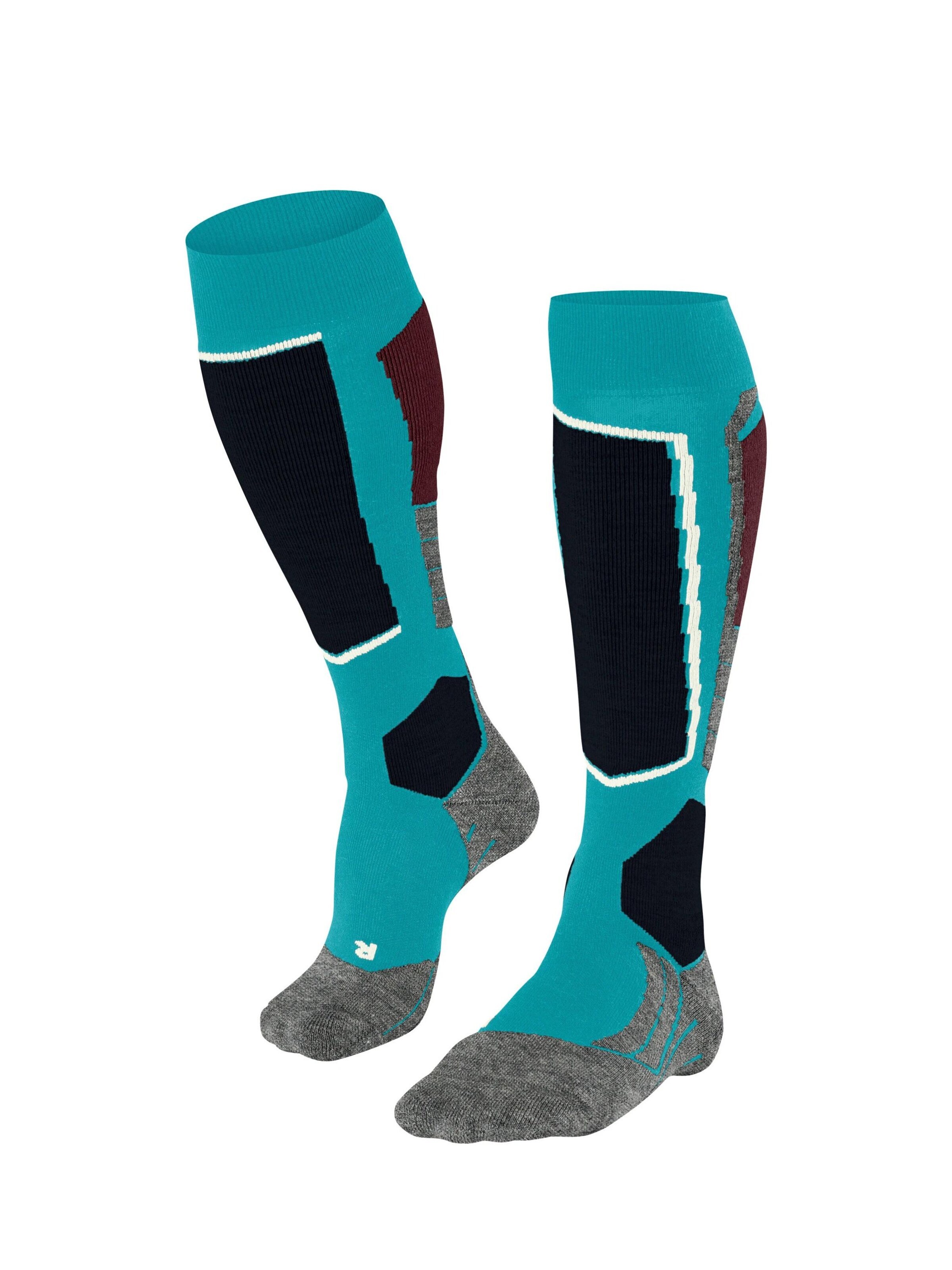 FALKE Athletic Socks 'SK2 Intermediate' in Blue: front