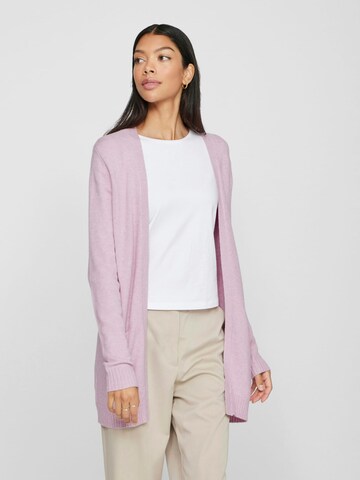 VILA Gebreid vest 'ril' in Lila