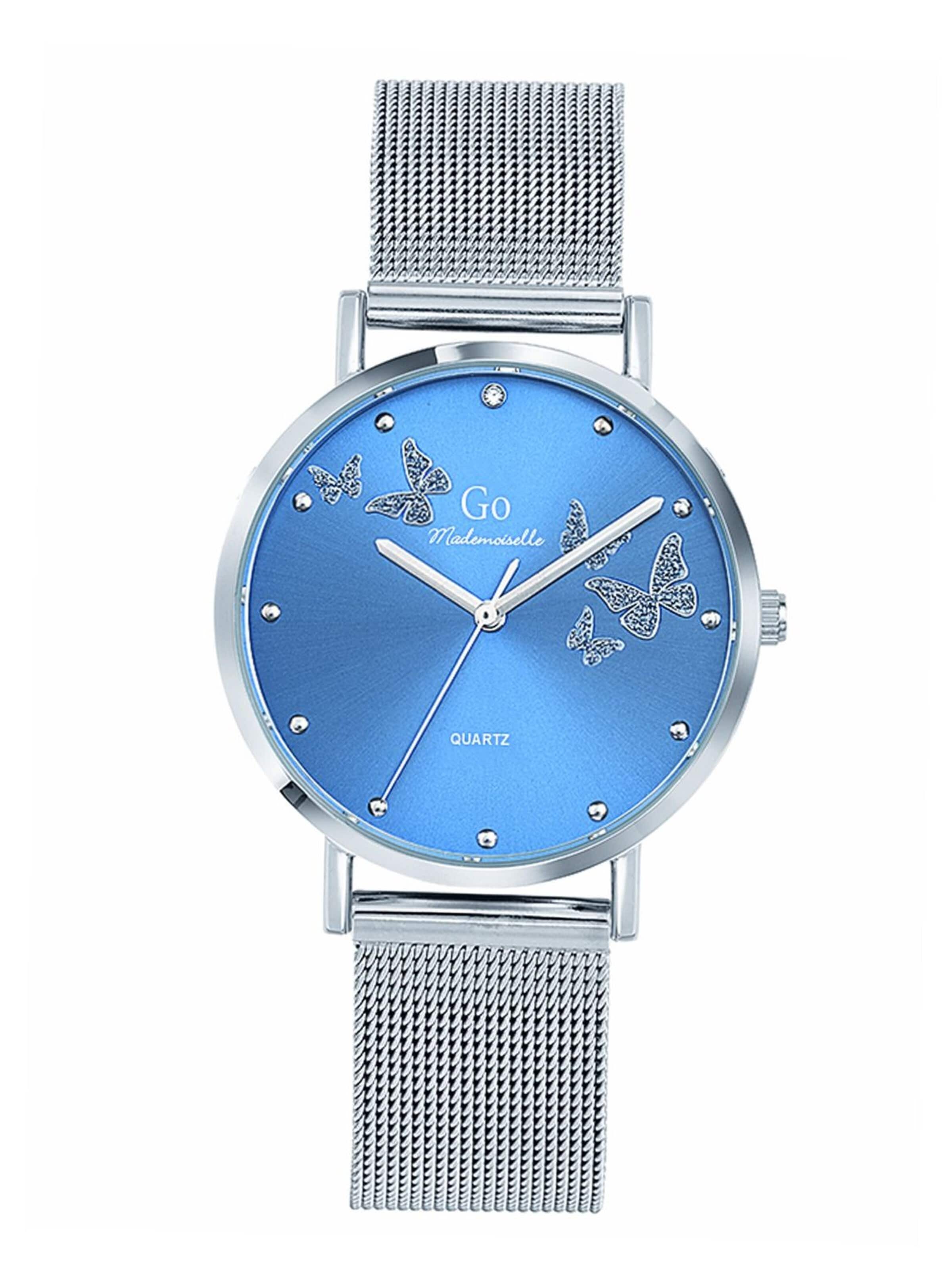 GO GirlOnly Analoog horloge in Zilver: voorkant