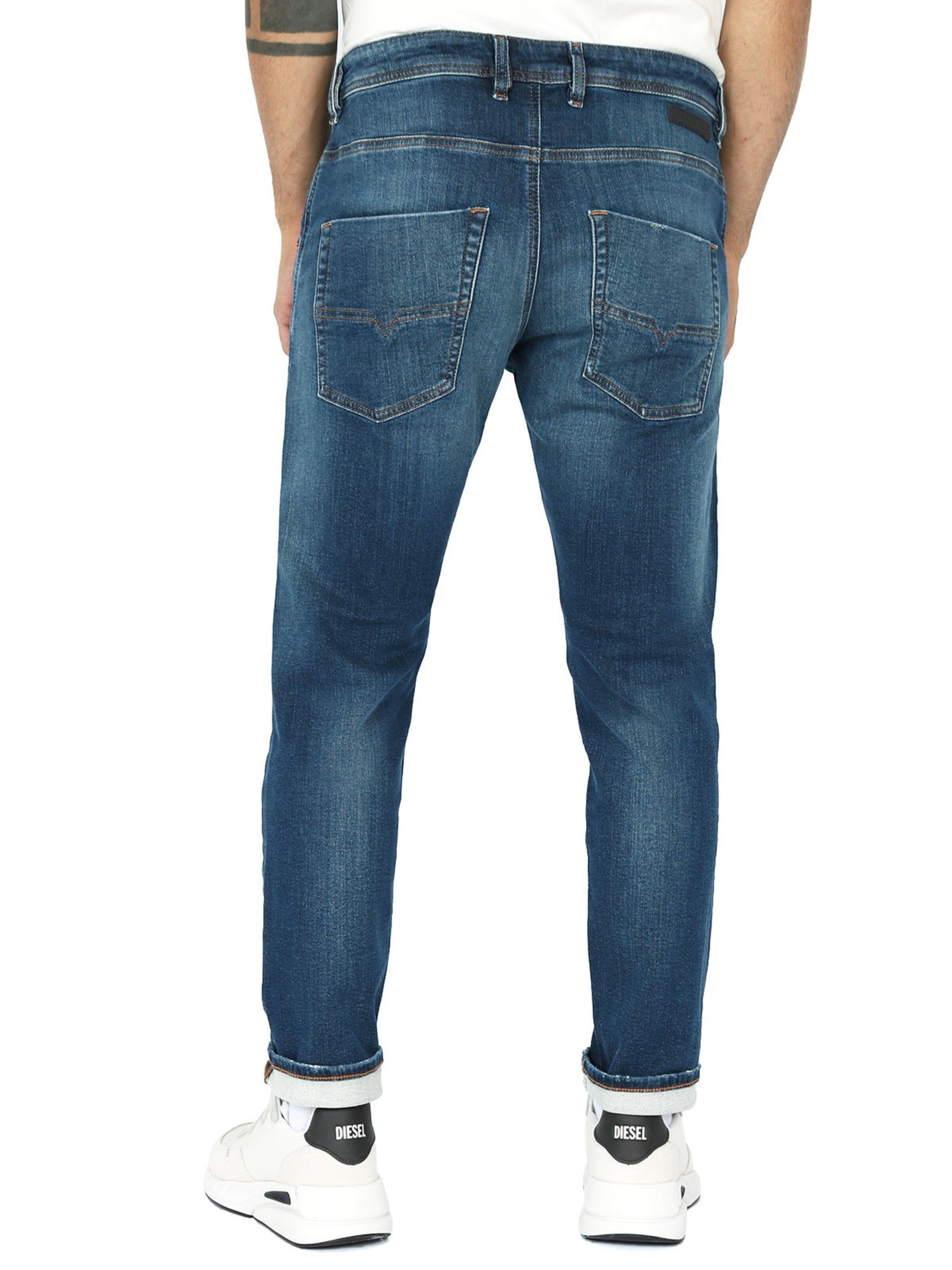 DIESEL Tapered Jeans 'Superstretch JoggJeans Krooley'‌‌‌‌‌‌‌ in Blau