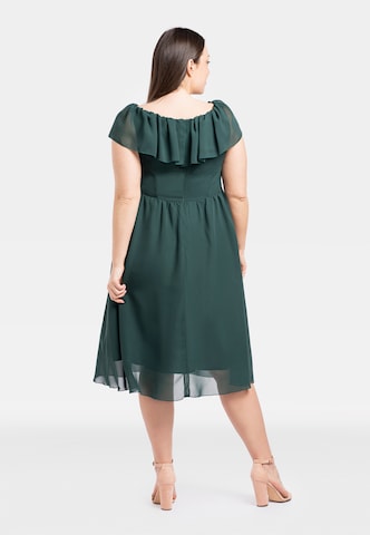 Karko Cocktail Dress ' MILANO ' in Green