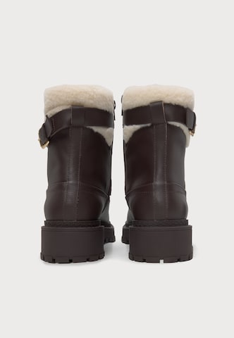 Bottines à lacets 'RUMI' Liu Jo en marron : derrière