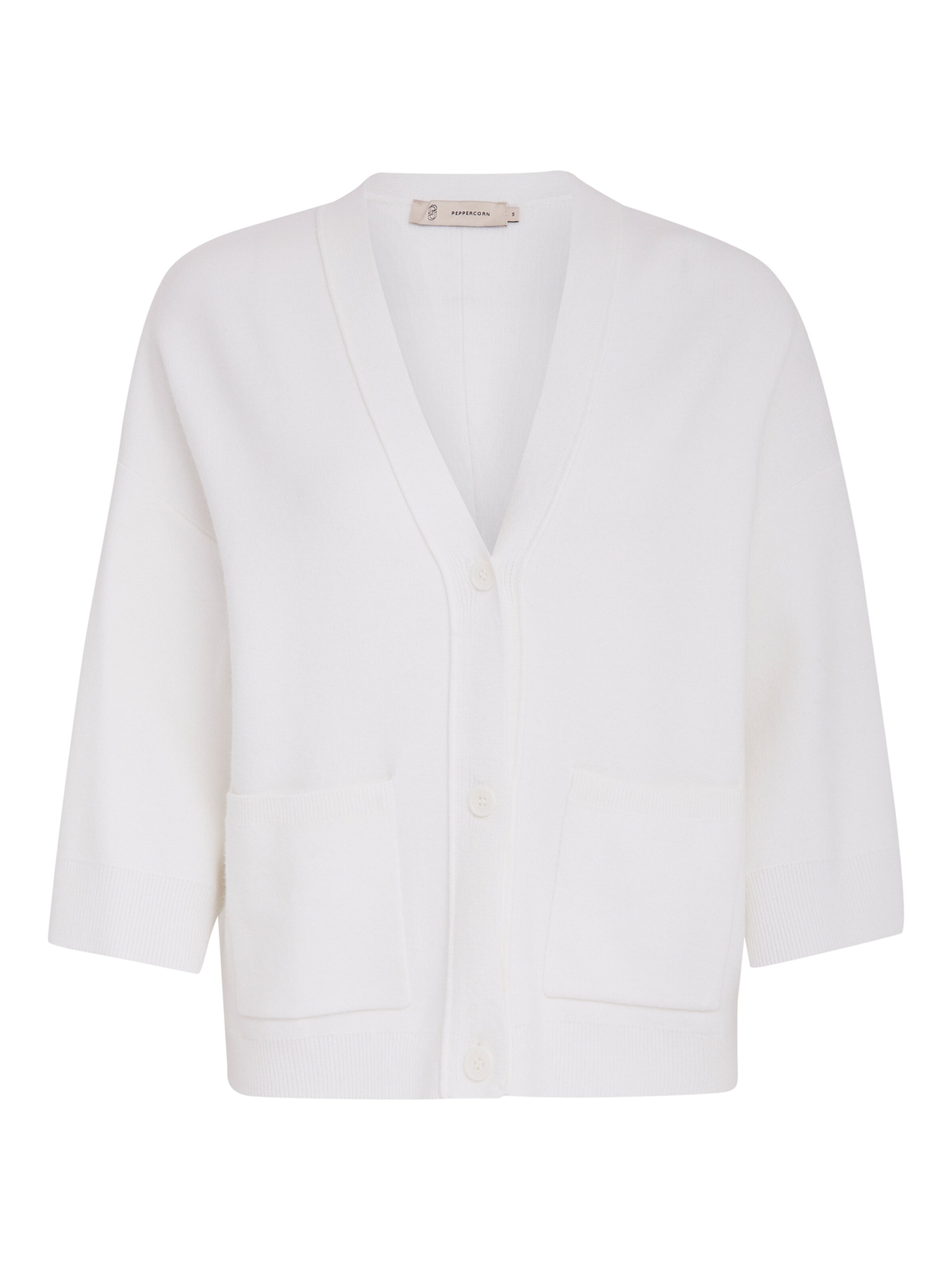 Peppercorn - Casaco de malha 'Rosalia' em branco: frente