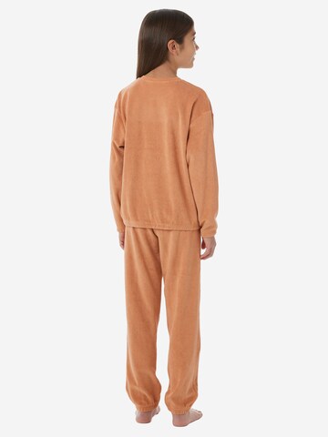 SCHIESSER Pajamas ' Nightwear ' in Orange