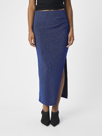 Jupe OBJECT en bleu : devant