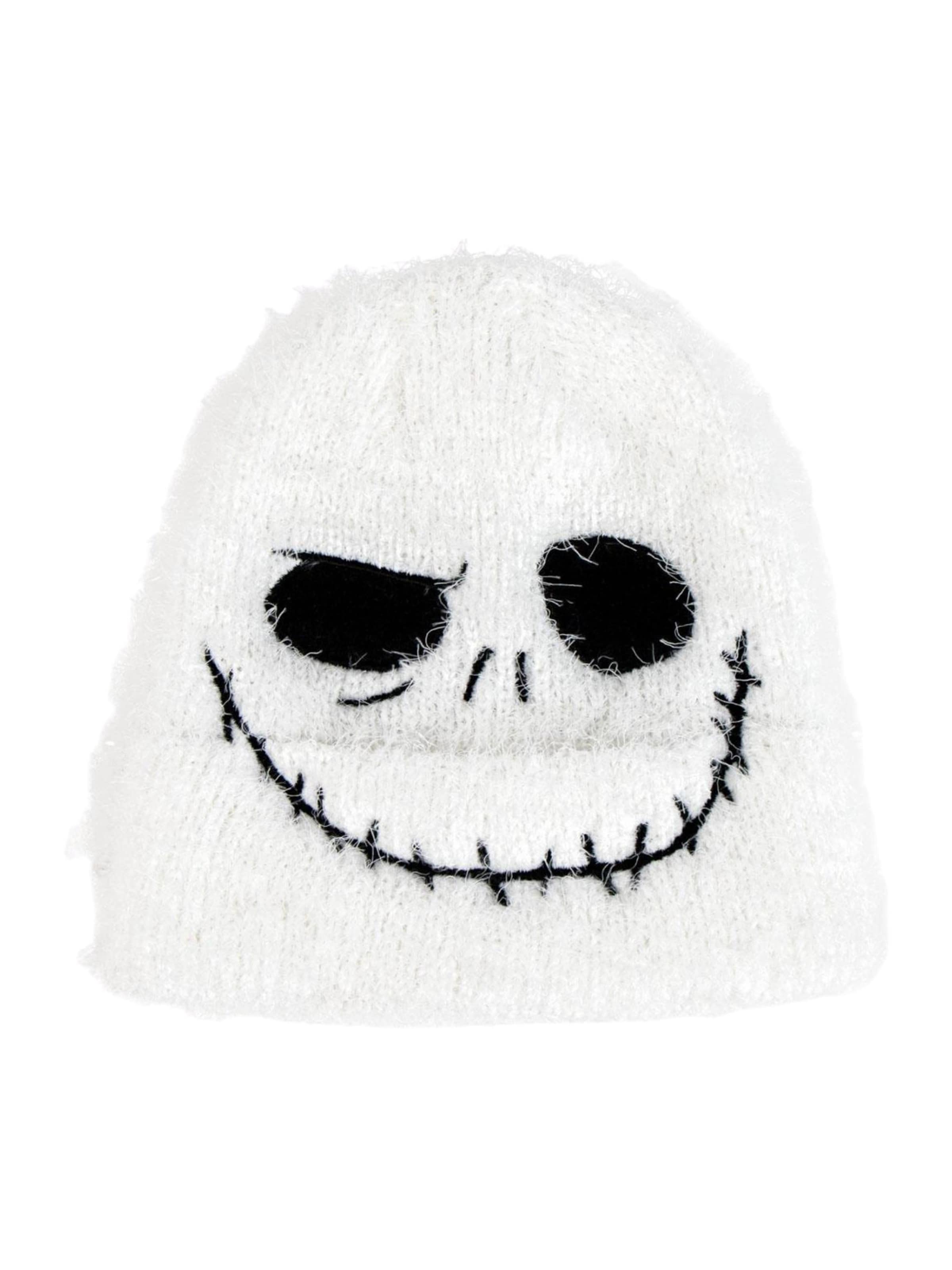 DISNEY Beanie 'Die Nightmare Before Christmas Mütze' in White: front