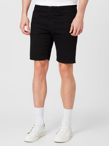 Denim Project Regular Shorts 'Ohio' in Schwarz: predná strana