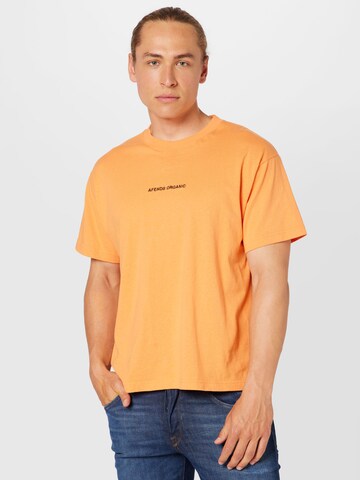 Afends - Camiseta en naranja: frente