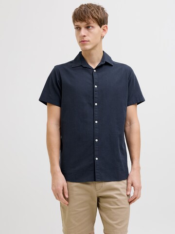 Regular fit Camicia di JJ Rebel in blu: frontale