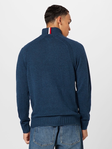 TOMMY HILFIGER Pullover in Blau