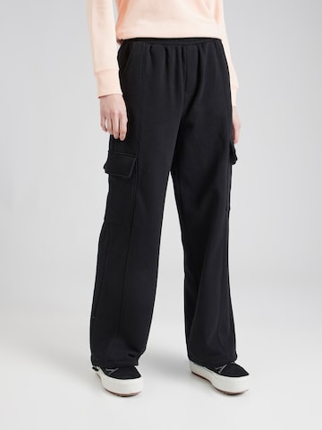 Wide leg Pantaloni cargo di GAP in nero: frontale