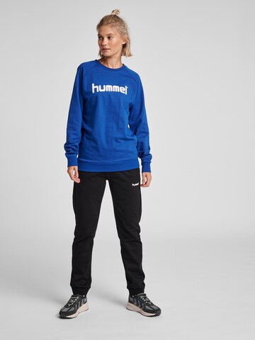 Hummel Sportovní mikina – modrá