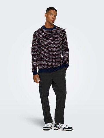 Pullover 'ONSMusa' di Only & Sons in blu