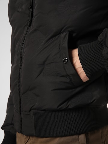 ALPHA INDUSTRIES Between-season jacket in Black