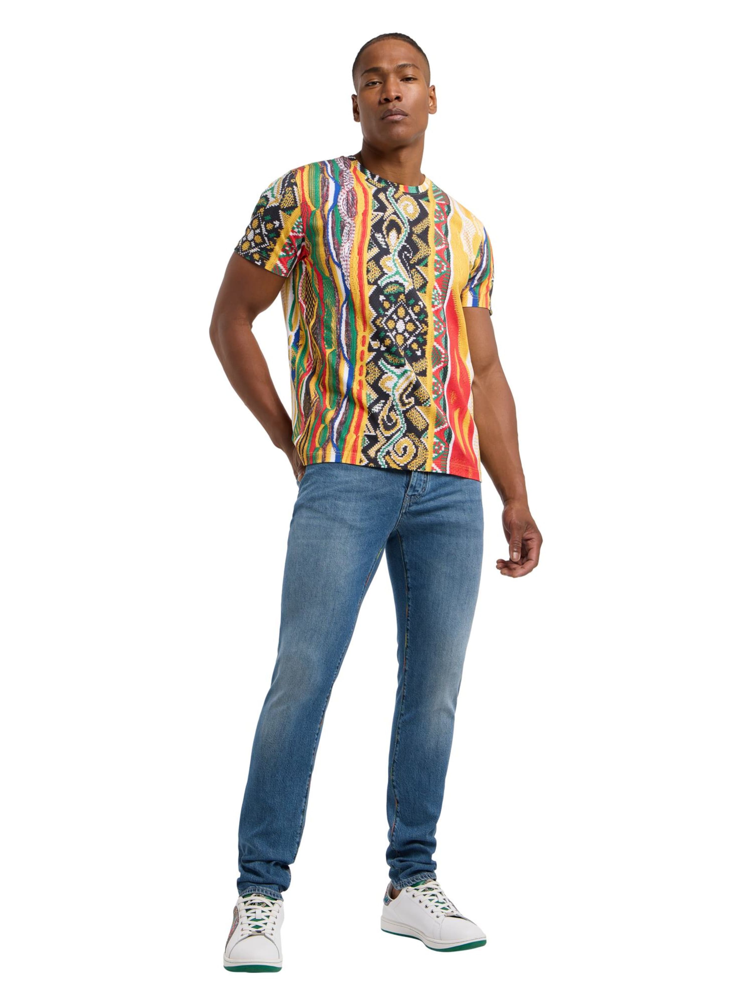 Carlo Colucci Shirt 'Dini' in Mixed colours