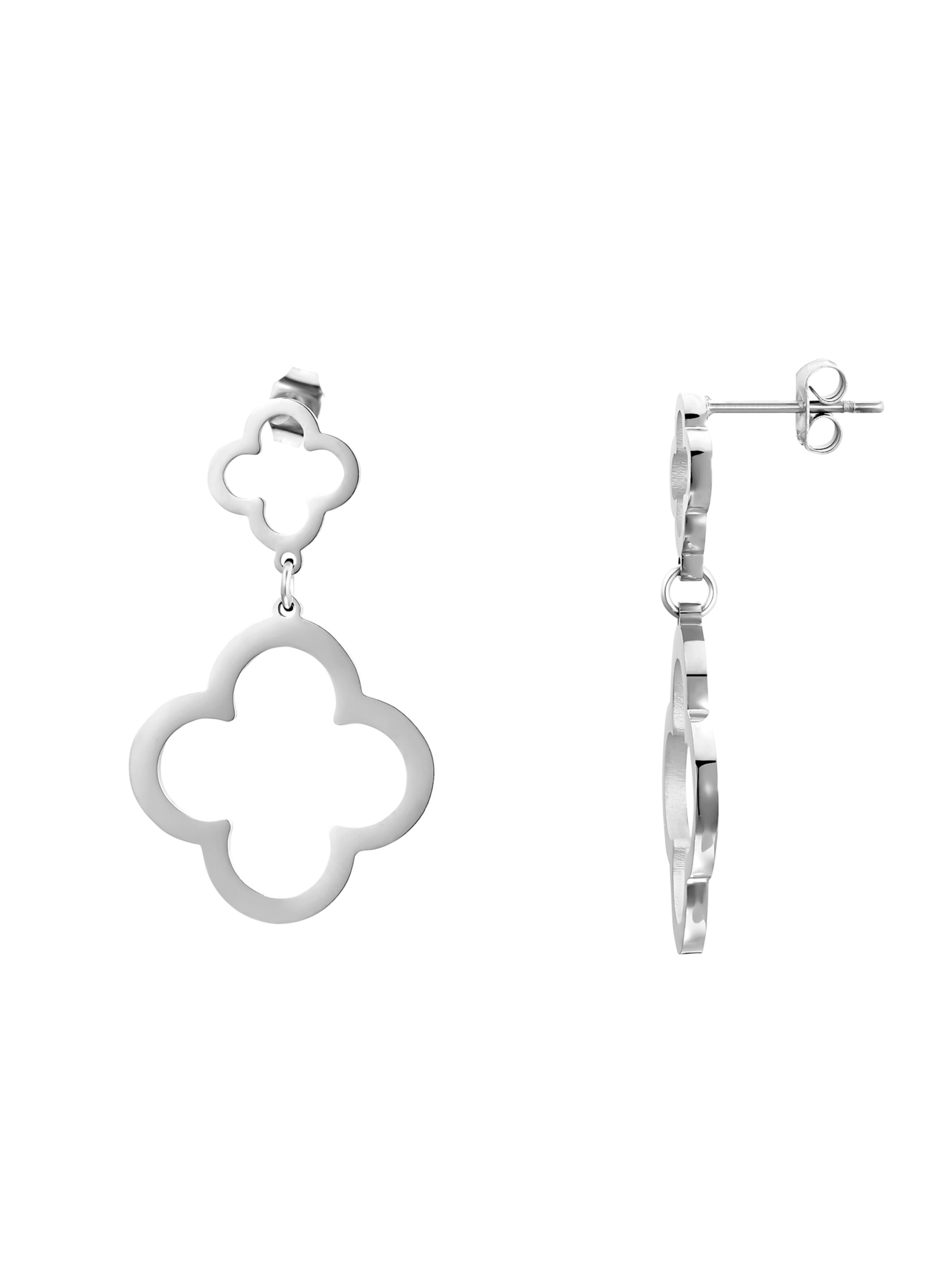 Boucles d'oreilles 'Kiana' Heideman en argent : devant