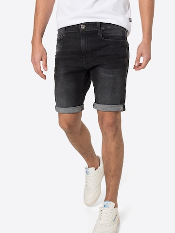 G-Star RAW Shorts '3301 Slim' in Grau: predná strana