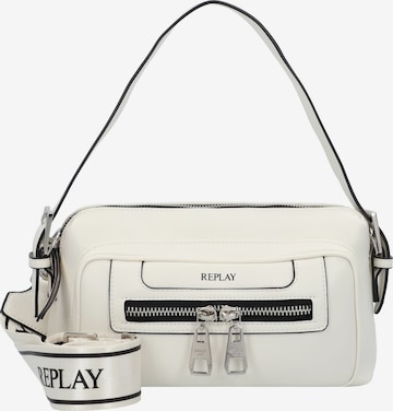 Borsa a tracolla di REPLAY in beige: frontale