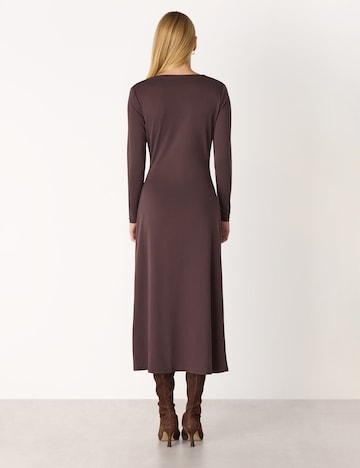 Whistles Dress in Brown: back