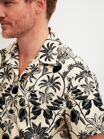 CALIDA Shirt 'RMX Lounge Lecce'‌‌‌‌‌‌‌‌‌ in Beige