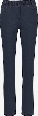 Jean Goldner en bleu : devant