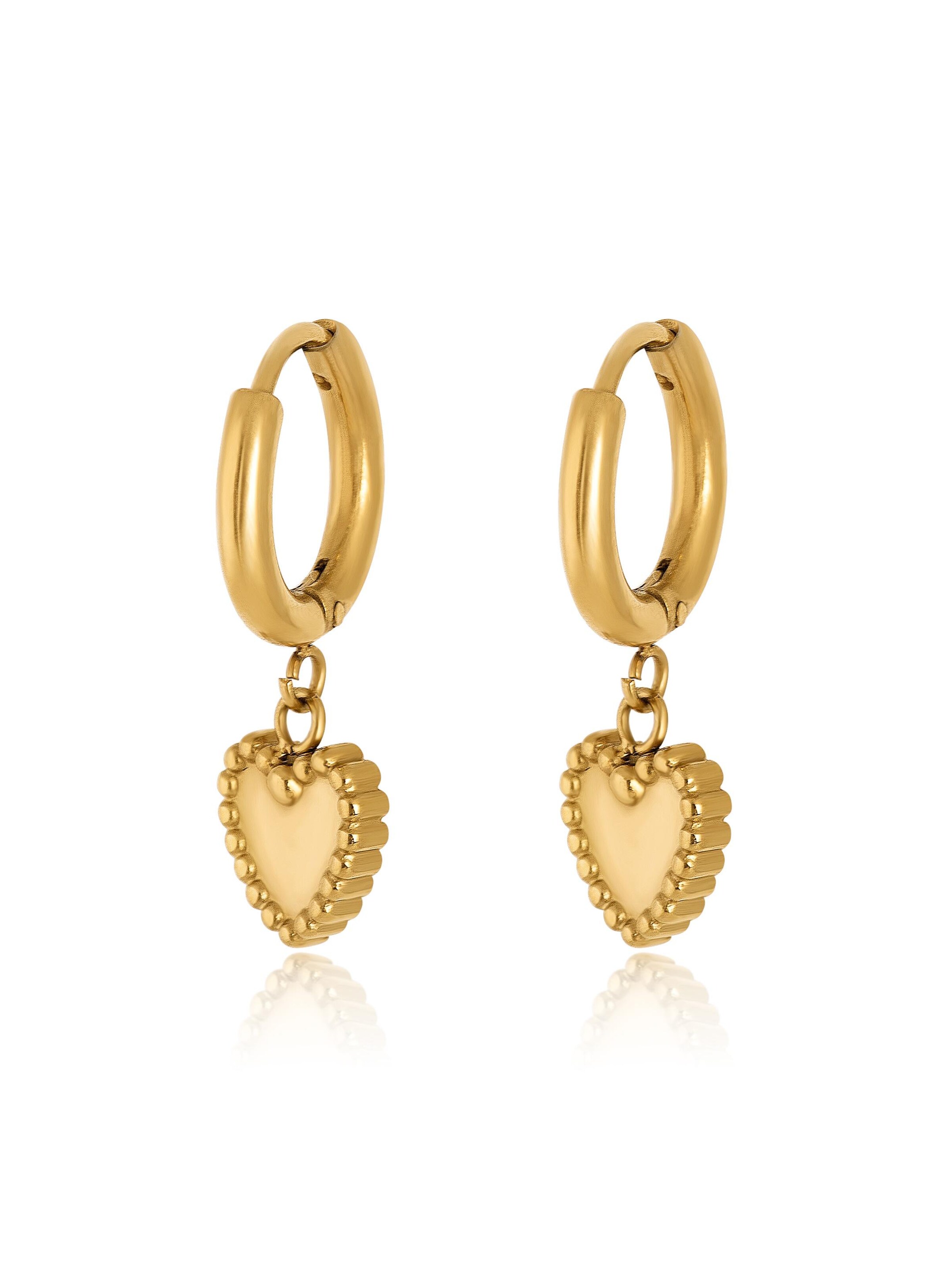 Akitsune Earrings 'Adoration' in Gold