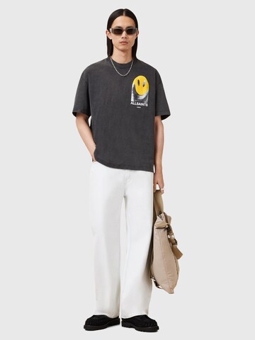 AllSaints T-Shirt 'PARTY WAVE' (GOTS) in Schwarz