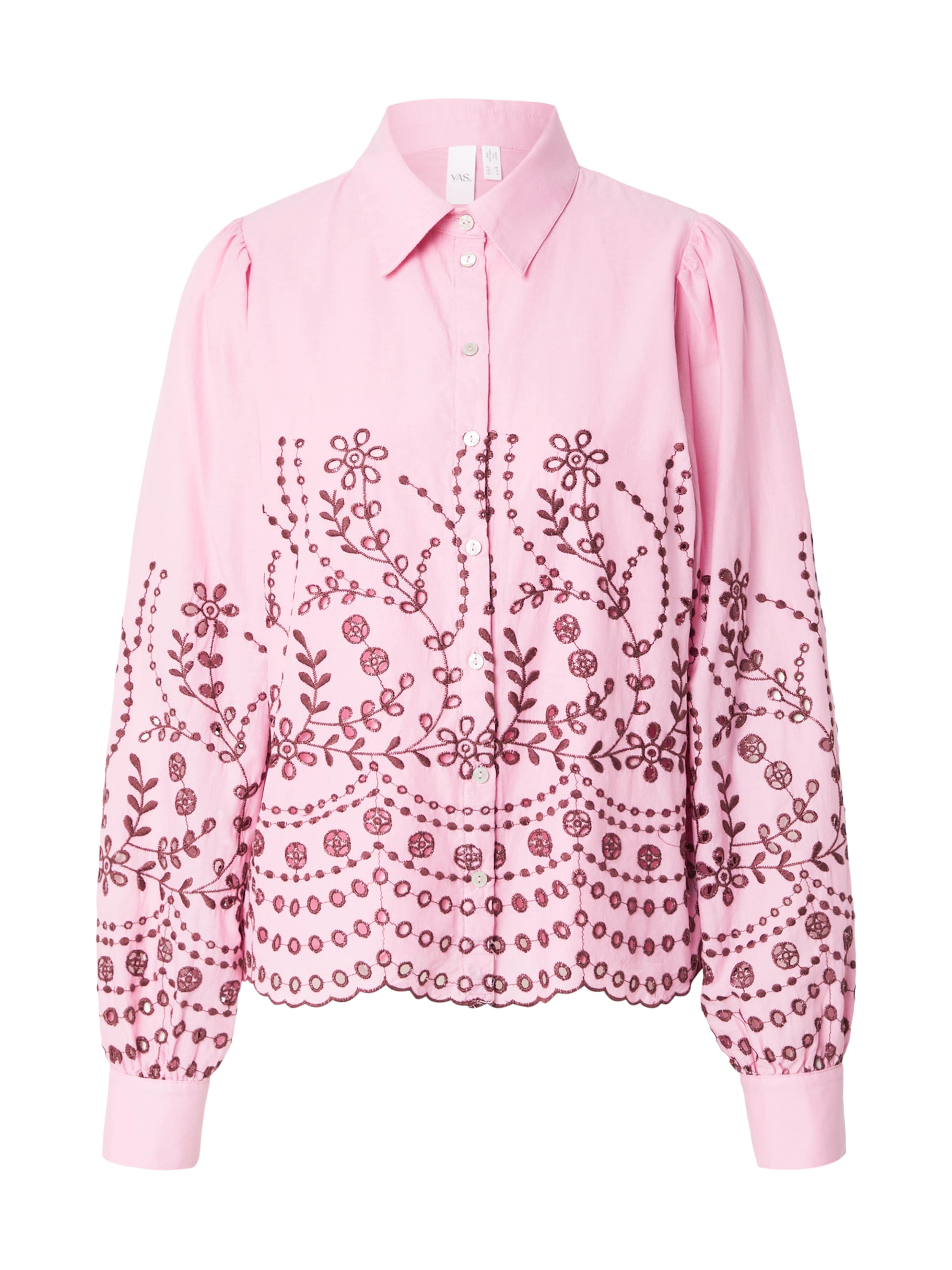 YAS Блузка 'YASLUMA' в Лиловый: спереди