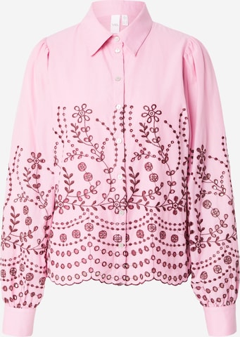 YAS Блузка 'YASLUMA' в Лиловый: спереди