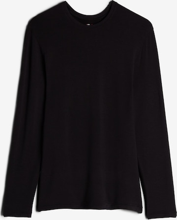 IUMAN Intimissimi Uomo Shirt 'Thermal' in Black: front