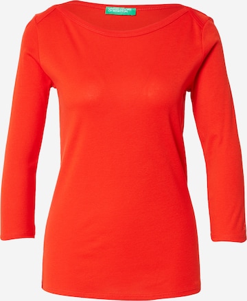 UNITED COLORS OF BENETTON Shirt in Rood: voorkant