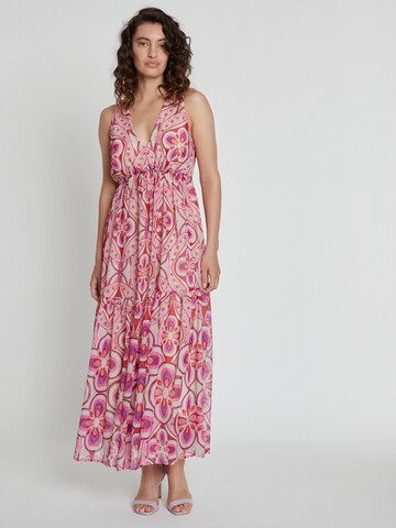 Ana Alcazar Dress 'Kea' in Pink: front