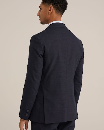 van Gils - Ajuste estrecho Chaqueta saco en azul