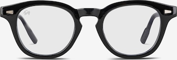 TWIG Concept Milano Glasses 'Bauman BlueLight' in Black: front