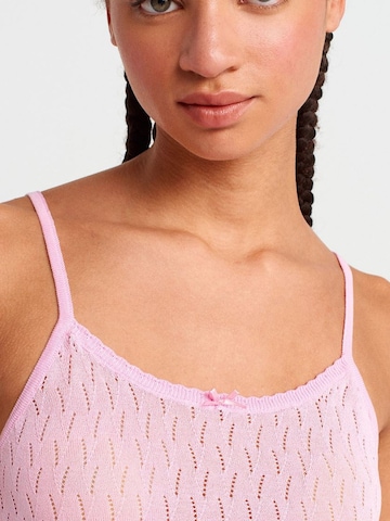 Tops en tricot Dilvin en rose