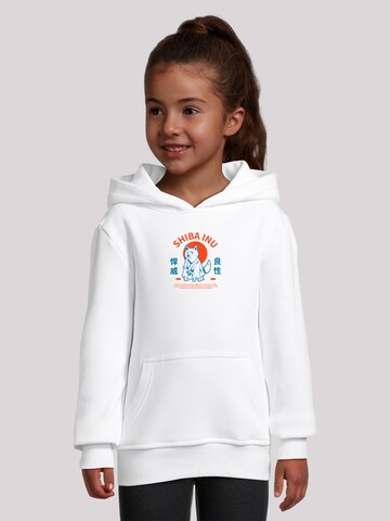 F4NT4STIC Sweatshirt 'Japanischer Shiba Inu Hund' in White: front