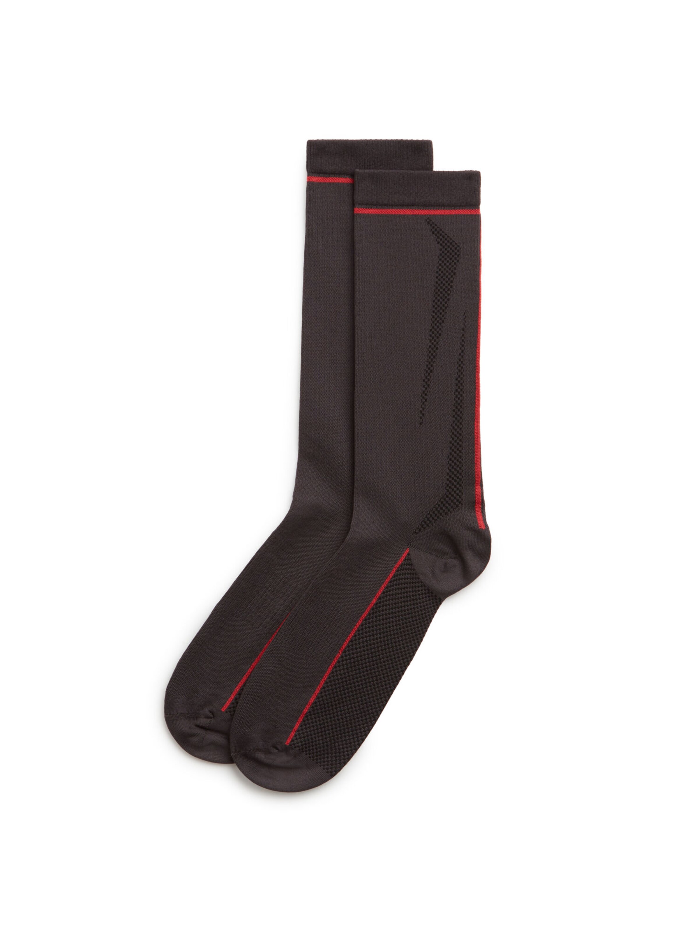 IUMAN Intimissimi Uomo Athletic Socks in Brown: front